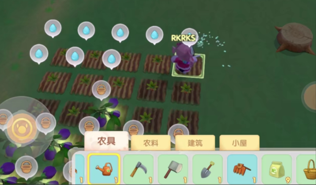 摩尔庄园怎么开垦土地
