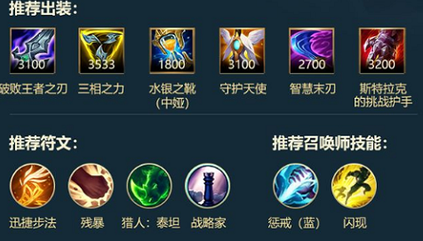 英雄联盟手游什么单挑克武器大师