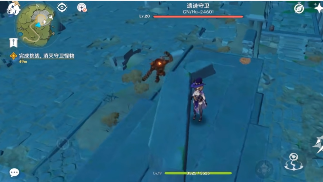 原神风龙废墟怎么卡机器人