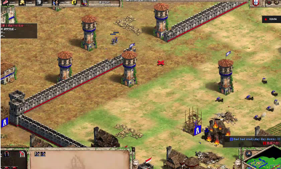 帝国时代2怎么防塔爆