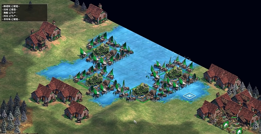 帝国时代2怎么捕鱼收资源