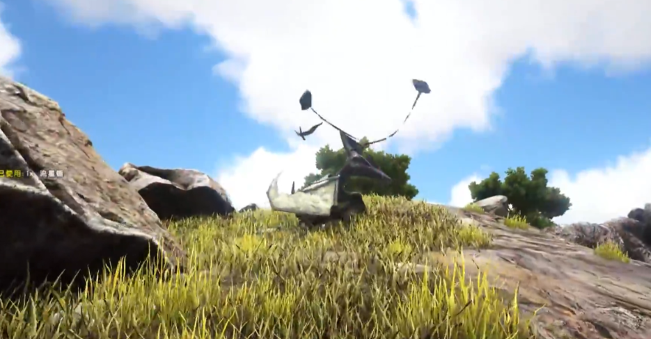 方舟生存进化怎么用流星锤捉龙