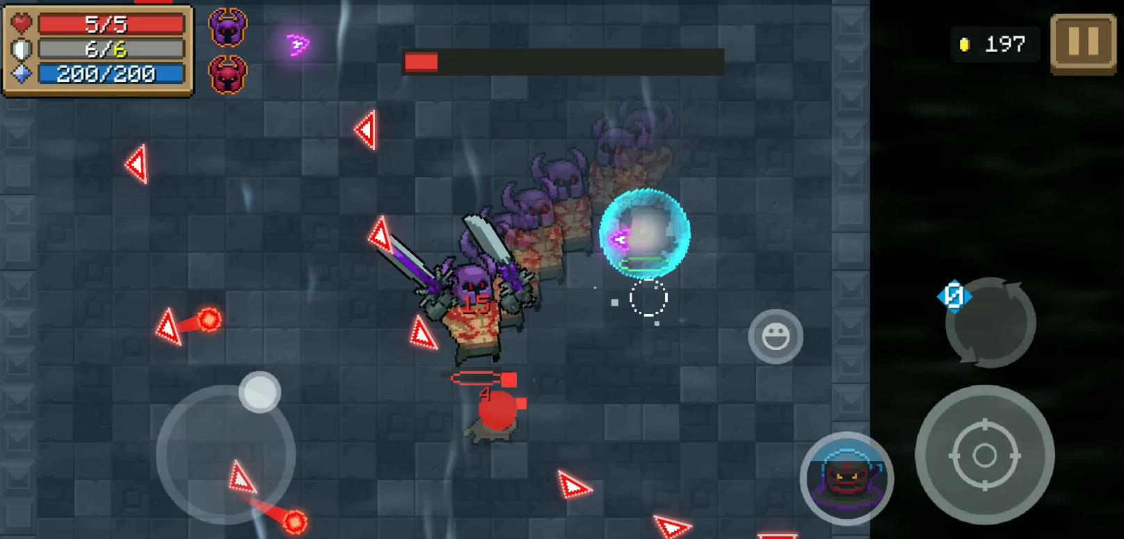 元气骑士紫骑士怎么打天赋