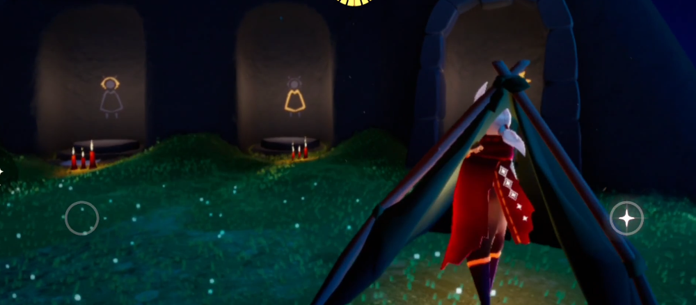 光遇如何把帐篷反着放