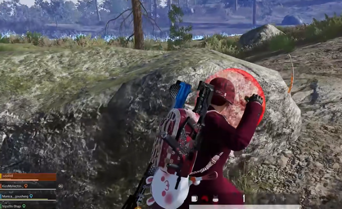 绝地求生中扔手雷怎么拉栓