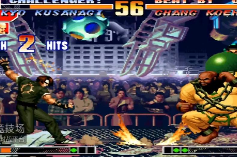 拳皇97草稚京怎么发地波