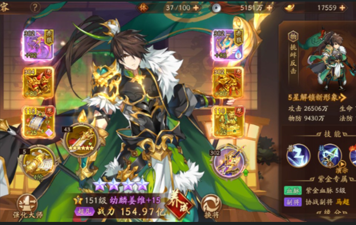 少年三国志2的幼麟姜维怎么玩