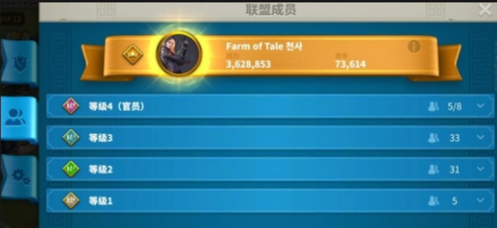 万国觉醒联盟官员等级有什么用