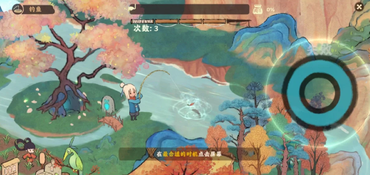 桃源深处有人家钓鱼怎么玩