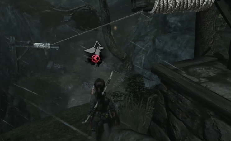 古墓丽影前往瀑布顶端怎么过