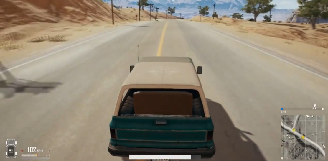 绝地求生如何快速开车