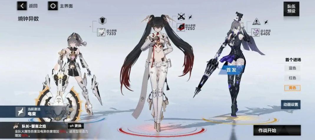 战双帕弥什队伍搭配有什么用