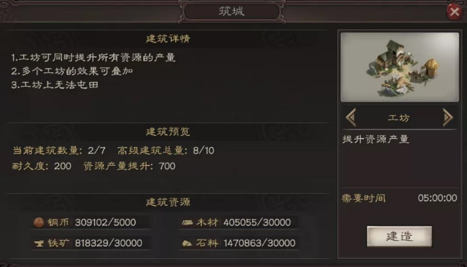 三国志战略版工坊造币厂如何分配