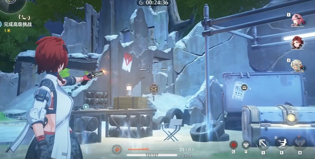 鸣潮枪击高级怎么过