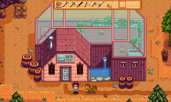 星露谷物语浴室在哪里