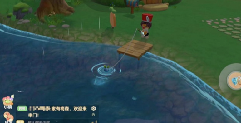 摩尔庄园怎么得到鱼竿