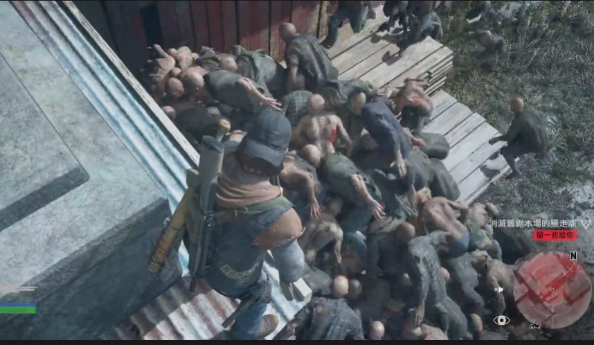往日不再伐木场尸潮怎么打