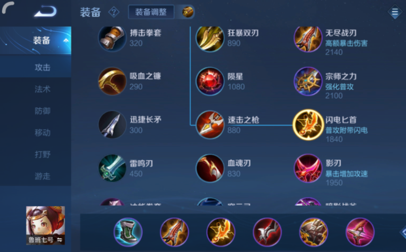 王者荣耀鲁班最强铭文出装怎么搭配