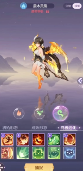 长安幻想火凤凰打什么技能