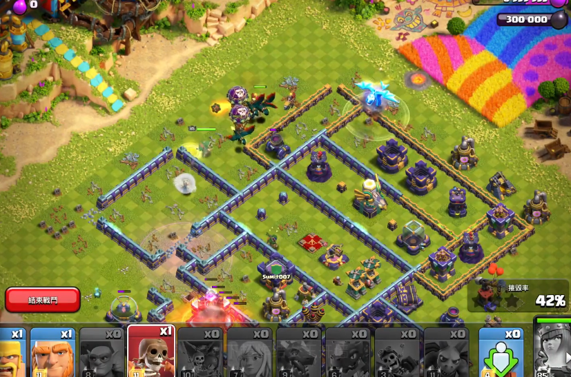 部落冲突彩绘女皇怎么打